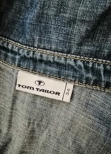 xs Beden Tom Taylor Jeans elbise komple açilır 