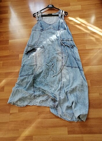 Caraclan Caraclan Jeans ince kumaş asimetrik M 