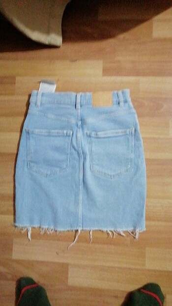 s Beden mavi Renk Pull&Bear Jeans etek s 