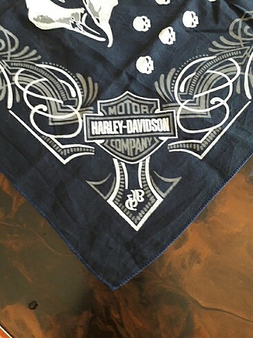 Beden lacivert Renk Harley Davidson bandana
