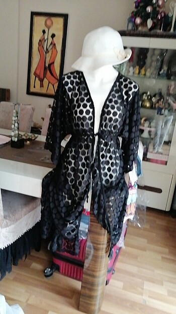 Penti Penti transparan L şahane kimono