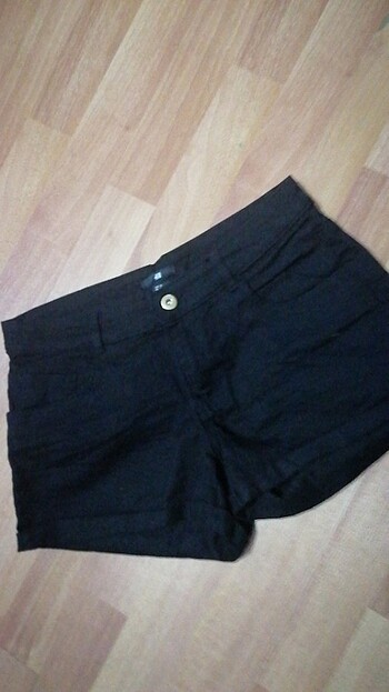 H&M şort siyah 36