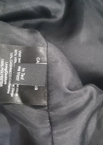 TED BAKER 10%Cashmere,90%Virgine yün - Görsel 10