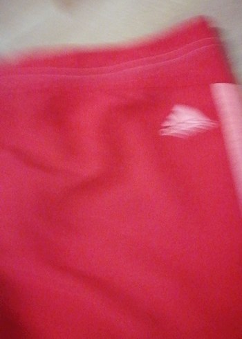 Adidas Kırmızı spor  Rahat Kesim Mini Şort - Görsel 8