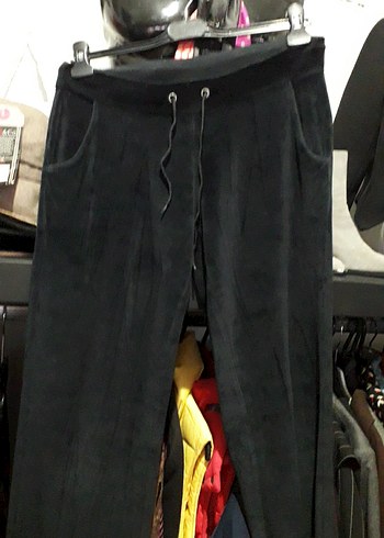 Esprit kadife pantolon esofman - Görsel 2