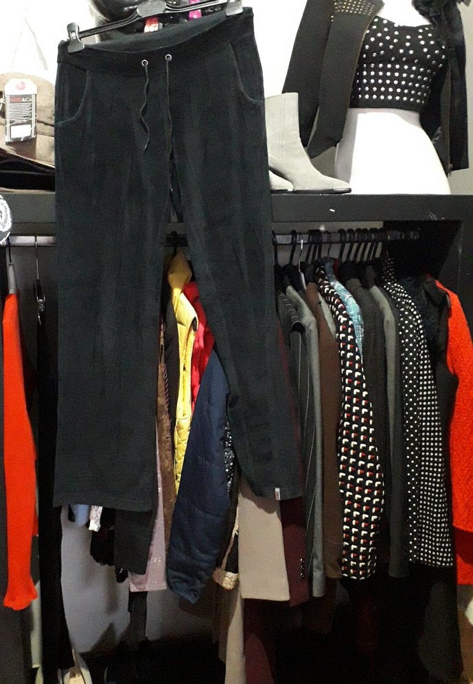 Esprit kadife pantolon esofman - Görsel 3