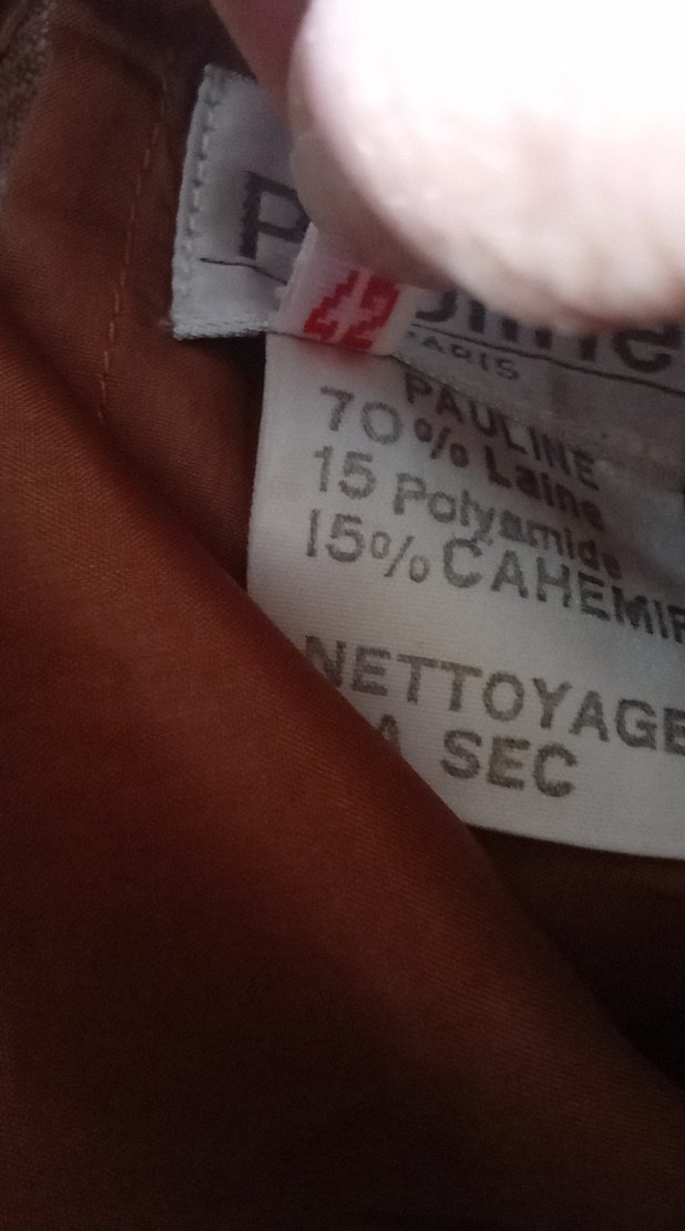 Pauline Paris Made in Fransa, Cashmere içerikli - Görsel 5