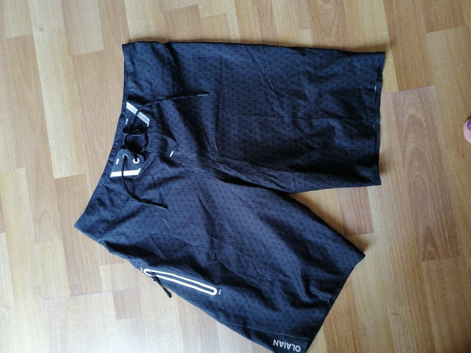 Siyah Olaian Erkek Midi Yüzme Şortu - Görsel 3