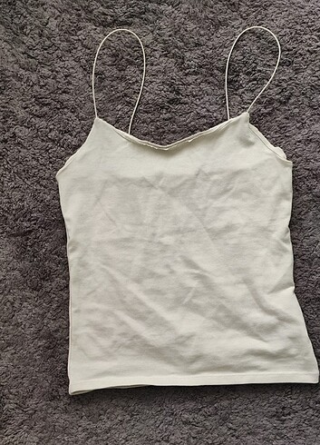 Askılı üst crop