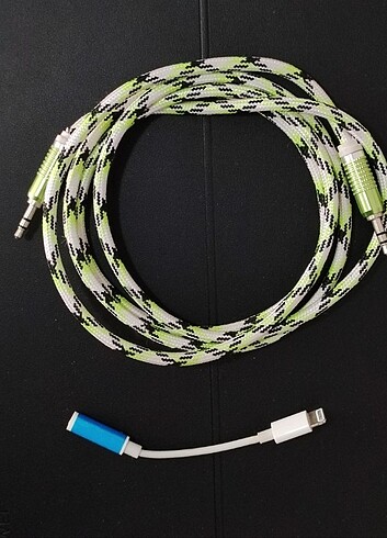 Lightning adapter jack 3.5 mm dönüştürücülü