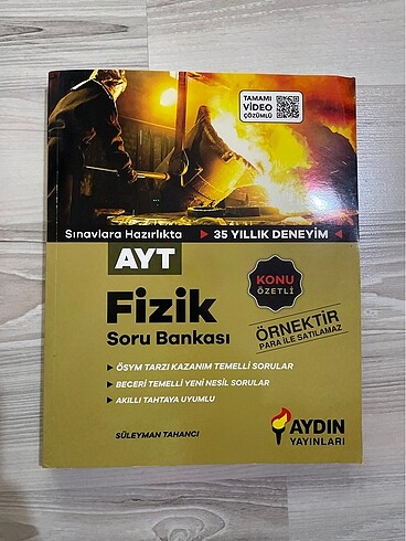 Aydın yayınları ayt fizik soru bankası