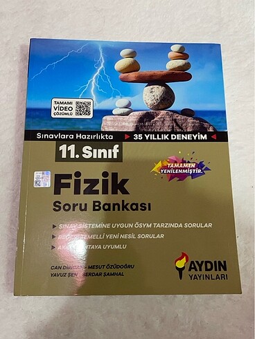 Aydın yayınları 11.sınıf fizik soru bankası