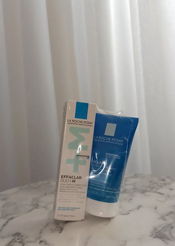 La Roche Posay La Roche-Posay Effaclar Duo+M & Yüz Temizleyici tanışma seti x2