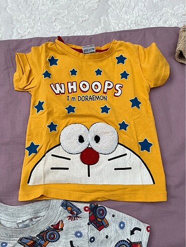 9-12 Ay Beden çeşitli Renk Tshirt