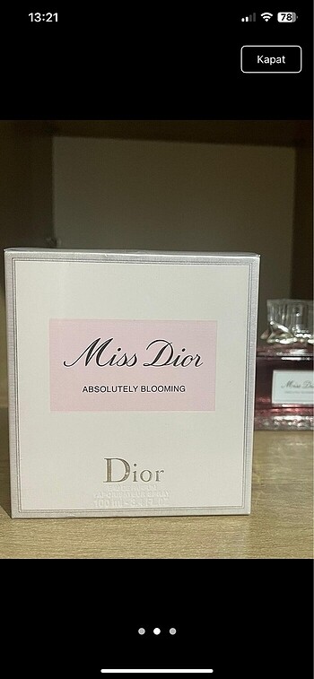 Dior Orijinal Parfüm