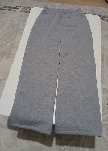 Gri Kadın Rahat Kesim Eşofman Altı - Görsel 7