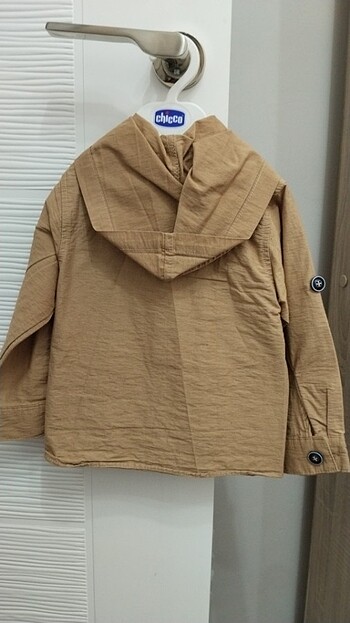 Yağmurluk, Şapkali . 1 yaşa uyumlu.  - Görsel 2