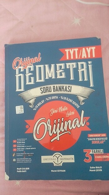 TYT /AYT geometri orjinal soru bankası