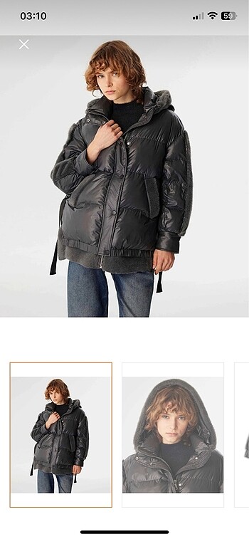 İpekyol puffer mont