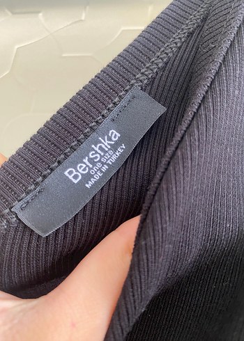 diğer Beden V Yaka Siyah Mini Kadın Elbise