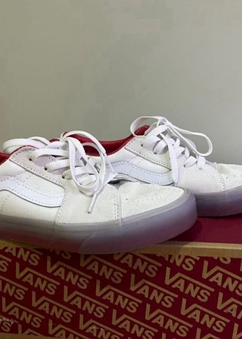 Vans Vans Beyaz Pembe Kadın Spor Ayakkabı