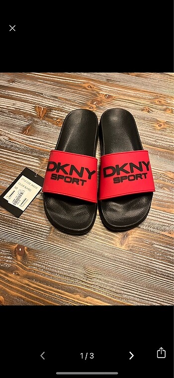 DKNY erkek terlik