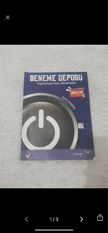 Acil deneme deposu trigonometri