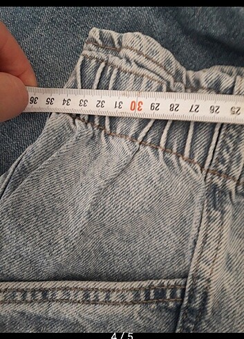 Bayan jean sort - Görsel 4