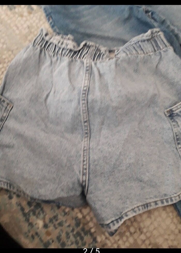 Bayan jean sort - Görsel 2