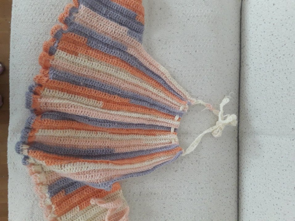 Kadın Çok Renkli Bohem Kısa Bralet - Görsel 3