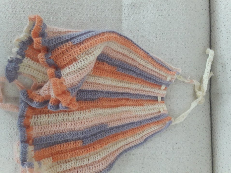 Kadın Çok Renkli Bohem Kısa Bralet - Görsel 2