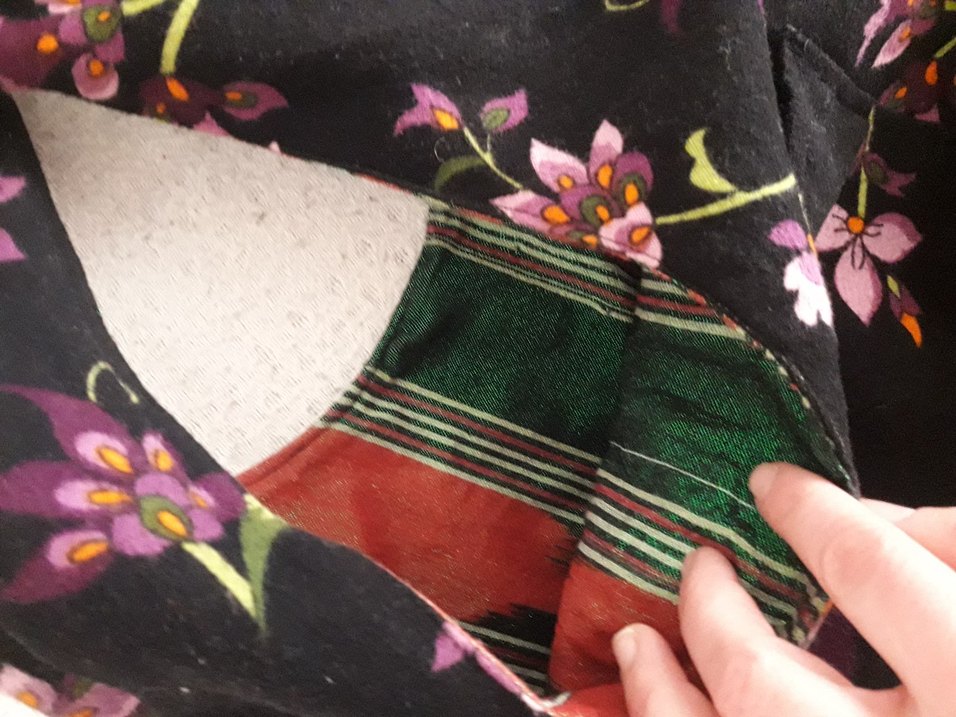 Mor Baskılı Bohem Kadın Çanta - Görsel 5