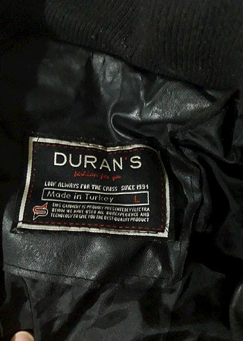 Erkek Siyah Deri Biker Ceket - Görsel 4