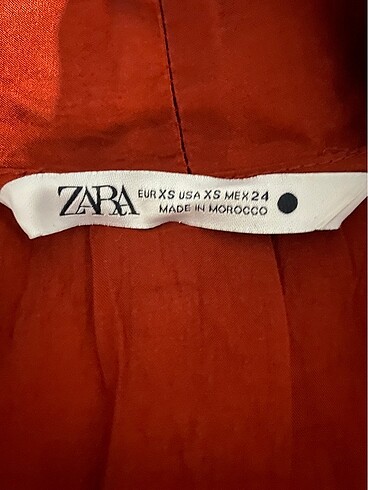 Zara Zaradan saten elbise