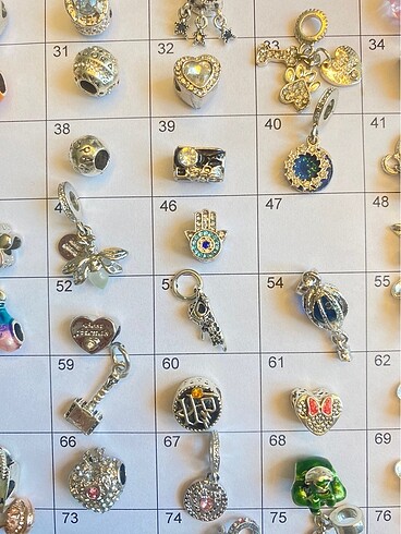  Beden çeşitli Renk Charm