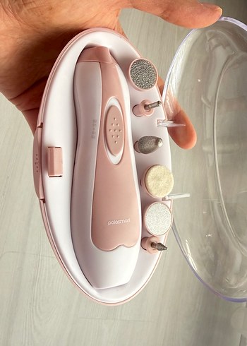 Pembe Pastel Manikür ve Pedikür Seti - Görsel 2