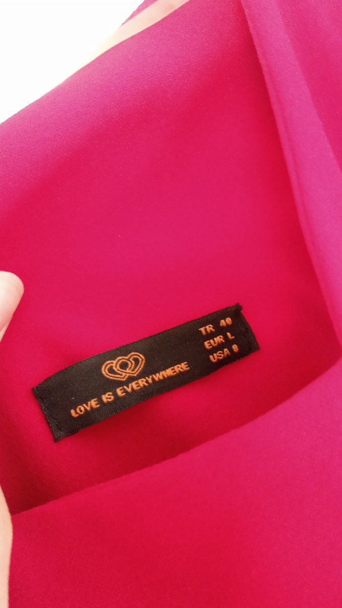 Kırmızı Uzun Drapeli Kadın Abiye Elbise - Görsel 3