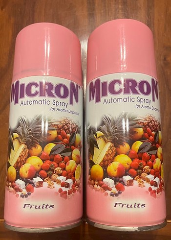 Diğer Micron Meyveli Kokulu Oda Ev Mejan Aroma Spreyi