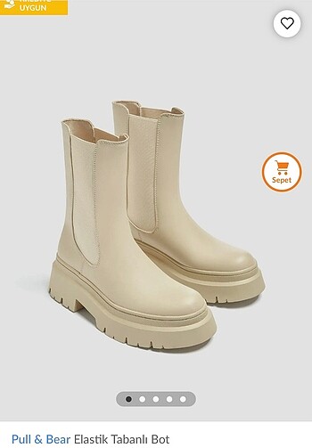 pull&bear krem bot