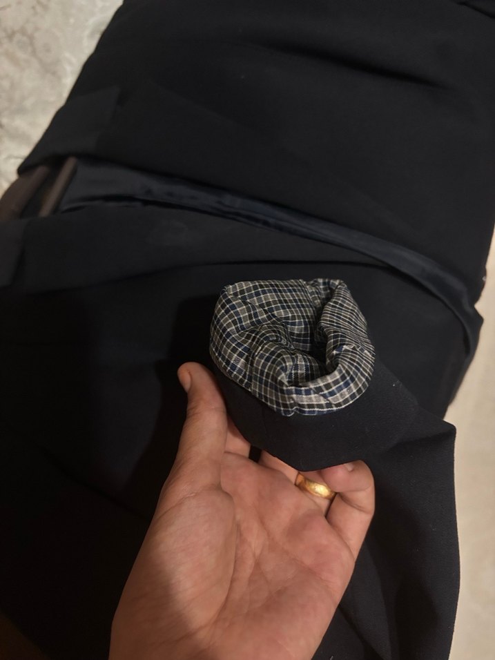 Siyah Kadın Ofis Blazeri, Düğmeli, Normal Boy - Görsel 2