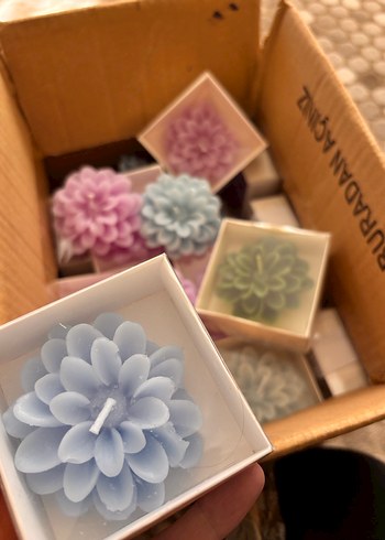 Lotus mum hediyelik nişan söz - Görsel 2