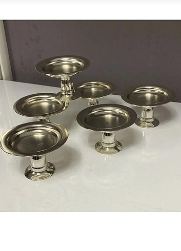 Metal gümüş lokumluk