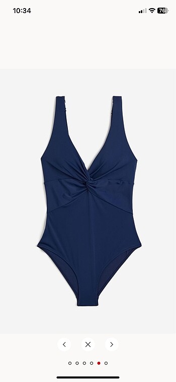 H&M HM şekillendirici etiketli yeni mayo