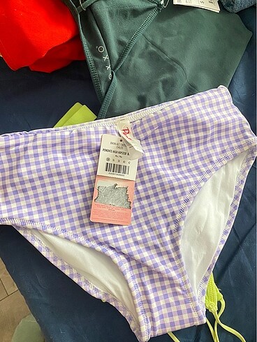 penti yeni etiketli yüksek bel mayo altı