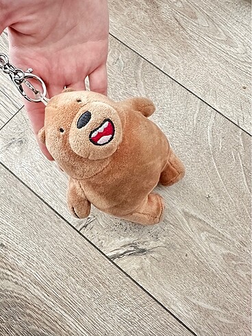 Miniso miniso we bare bears peluş anahtarlık