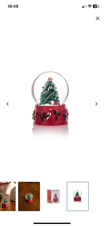 christmas kar küresi