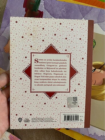  harry potter sert kapak boyama kitabı yapı kredi yayınları