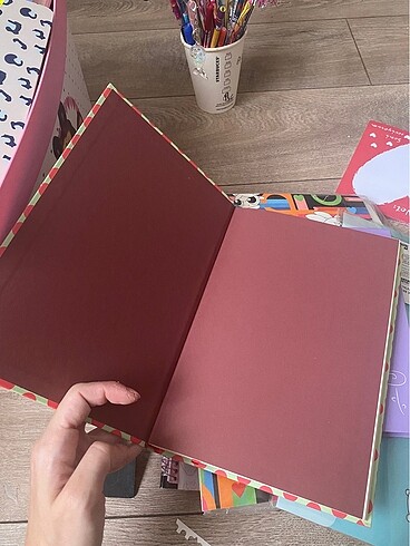  Beden Renk sert kapak ajanda / defter