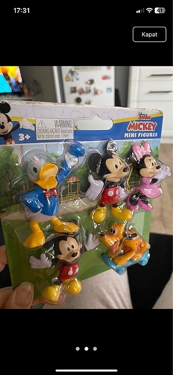  yeni figür oyuncak seti mickey and minnie mouse