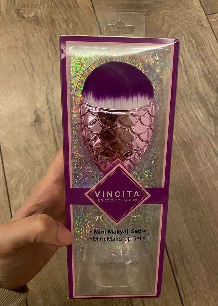 vincita fondöten ve kontür fırçası mermaid - Görsel 2